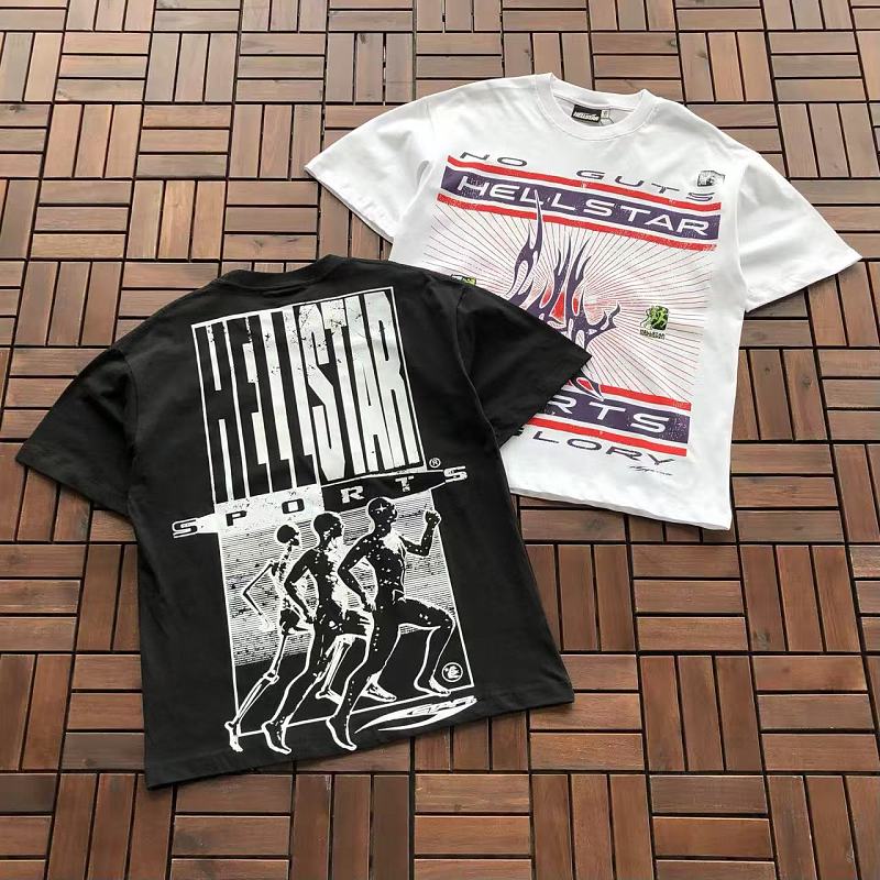 HELLSTAR T-SHIRT 77072218 (im 185CM 80KG iwear size M in the photo)