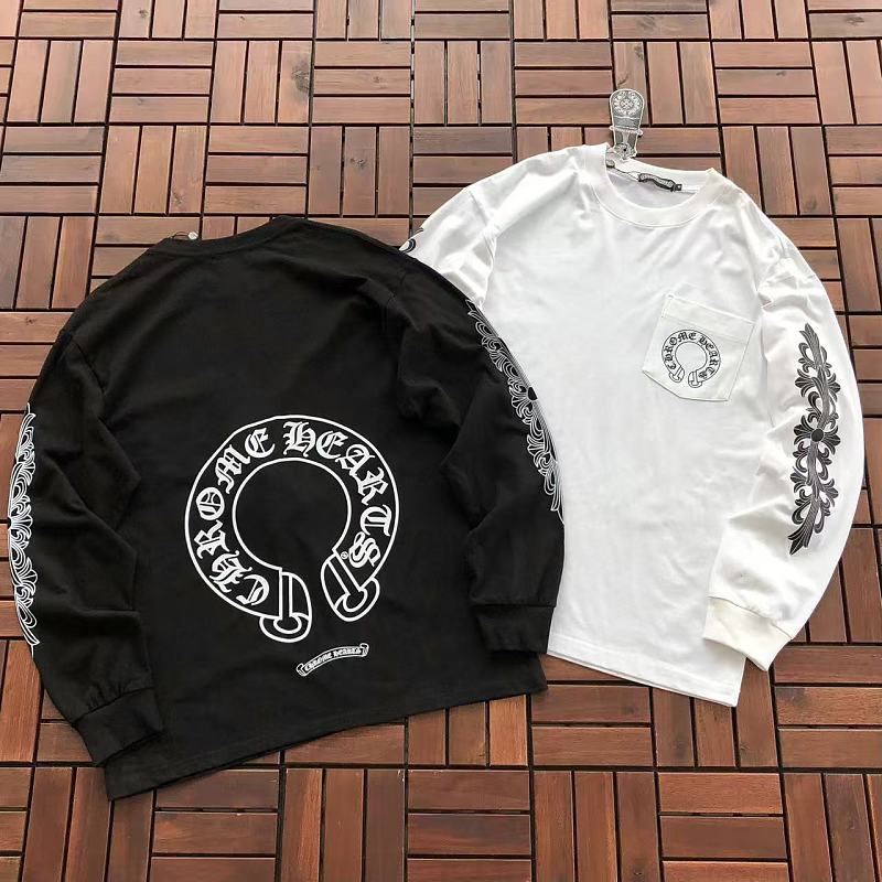 CHROME HEARTS LONG-SLEEVE 77071415 (im 185CM 70KG iwear size M in the photo)