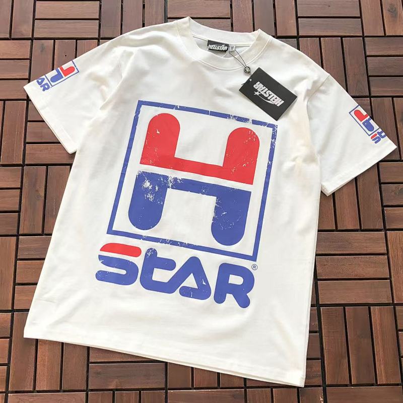 HELLSTAR T-SHIRT 11120538 (im 180CM 68KG iwear size M in the photo)