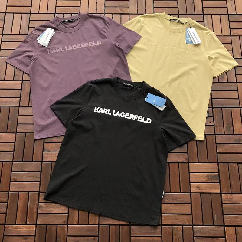 KARL LAGERFELD T-SHIRT 55012303 (im 185CM 80KG iwear size L in the photo)