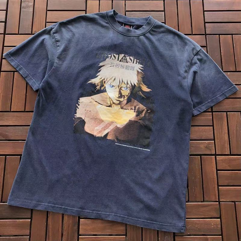 SAINT MICHAEL T-SHIRT 55062334 (im 185CM 70KG iwear size S in the photo)