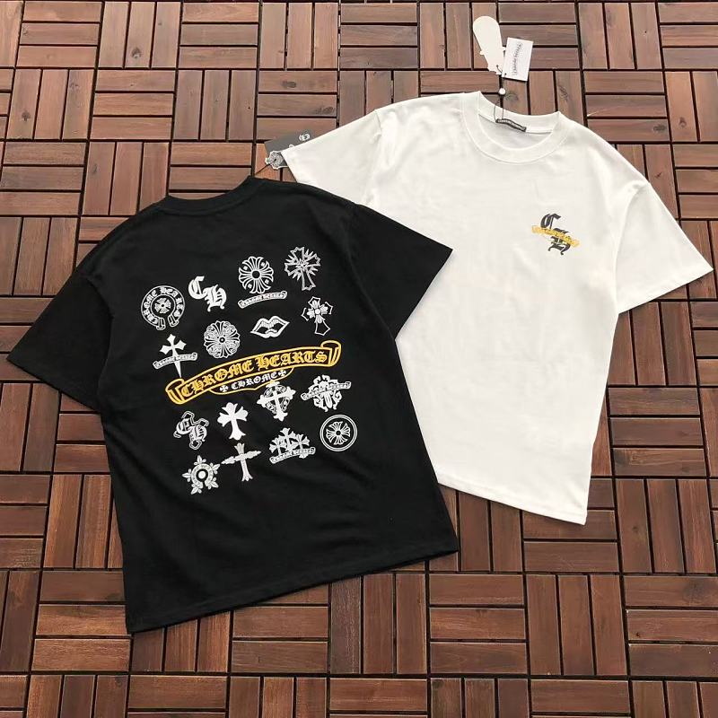 CHROME HEARTS T-SHIRT 88042909 (im 185CM 70KG iwear size S in the photo)