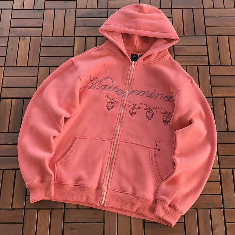 TRAVIS SCOTT&MASTERMIND HOODIE FLEECE 33111430 (im 185CM 80KG iwear size M in the photo)