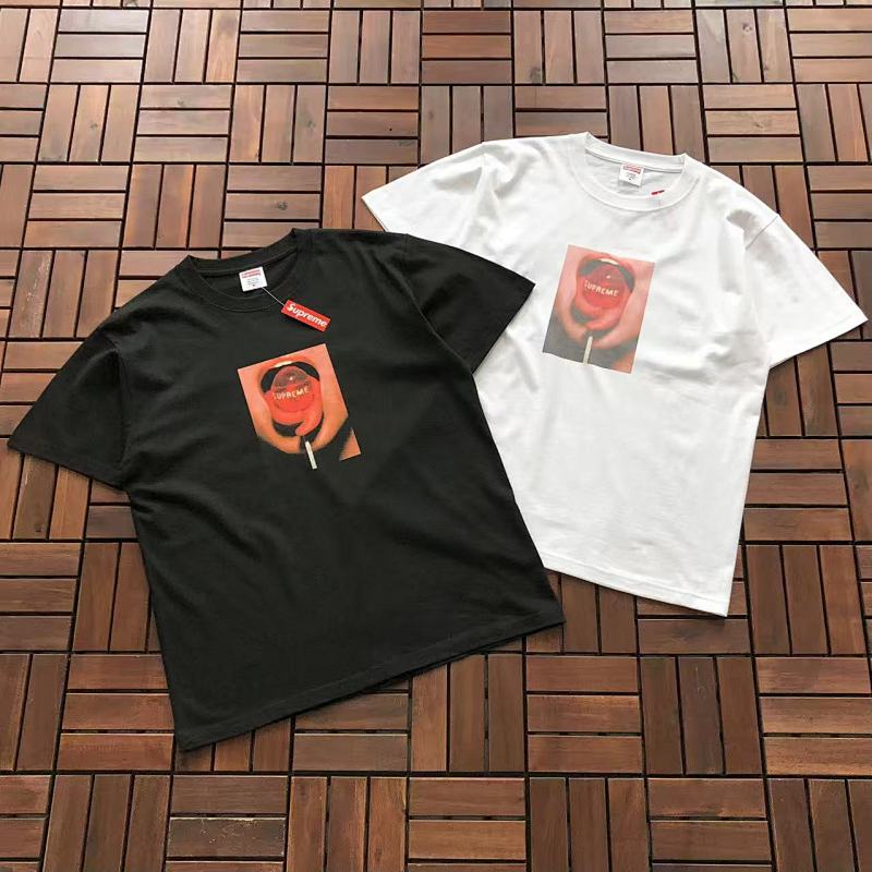 SUPREME T-SHIRT 55032006 (im 176CM 58KG iwear size M in the photo)