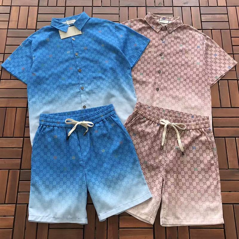 GUCCI T-SHIRT SHIRT SHORTS 55070985 (im 185CM 70KG iwear size L in the photo)