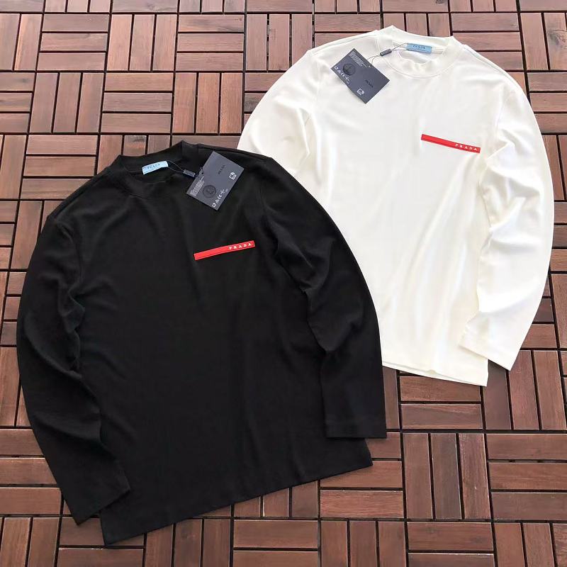 PRADA LONG-SLEEVE 55082035 (im 180CM 68KG iwear size L in the photo)