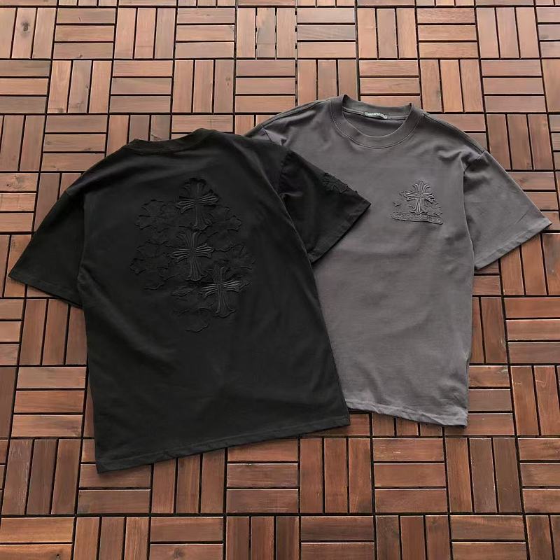 CHROME HEARTS T-SHIRT 77061007 (im 185CM 70KG iwear size M in the photo)