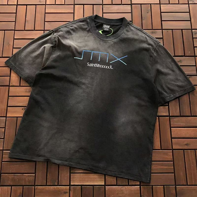 SAINT MICHAEL T-SHIRT 11122219 (im 180CM 68KG iwear size M in the photo)