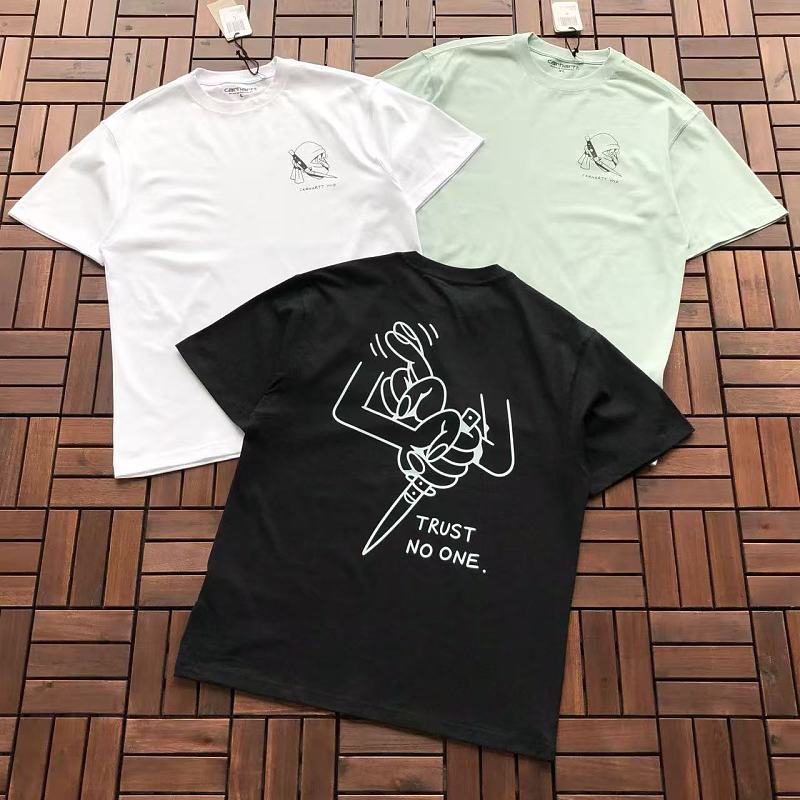 CARHARTT T-SHIRT 55052145 (im 185CM 80KG iwear size L in the photo)
