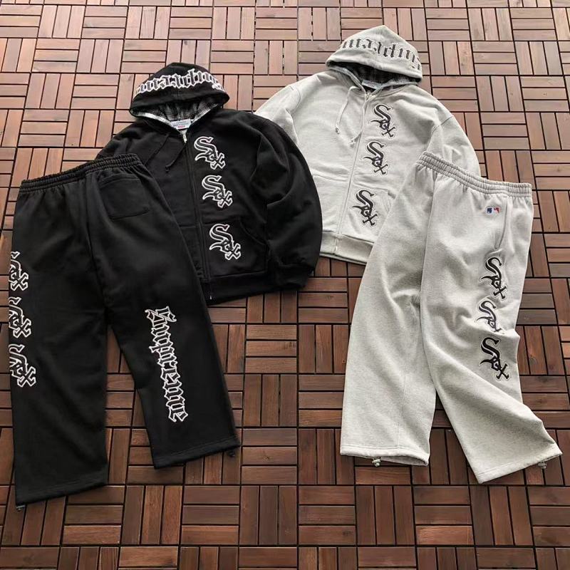 TOP PANTS SUPREME & CHICAGO WHITE SOX HOODIE TROUSERS 77040322