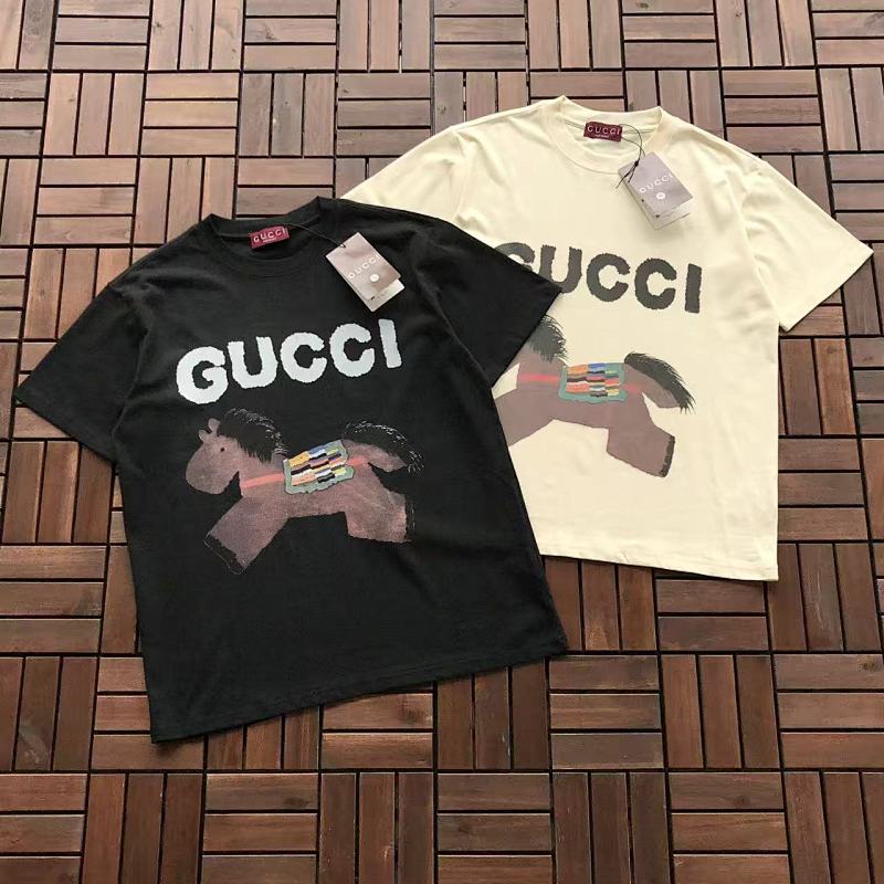 GUCCI T-SHIRT 66040214 (im 185CM 80KG iwear size S in the photo)