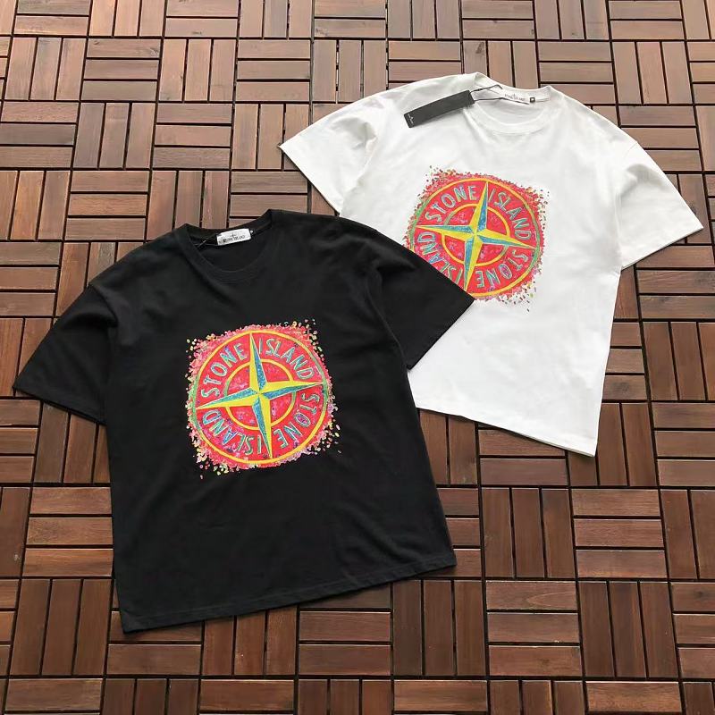 STONE ISLAND T-SHIRT 77042890 (im 185CM 80KG iwear size M in the photo)