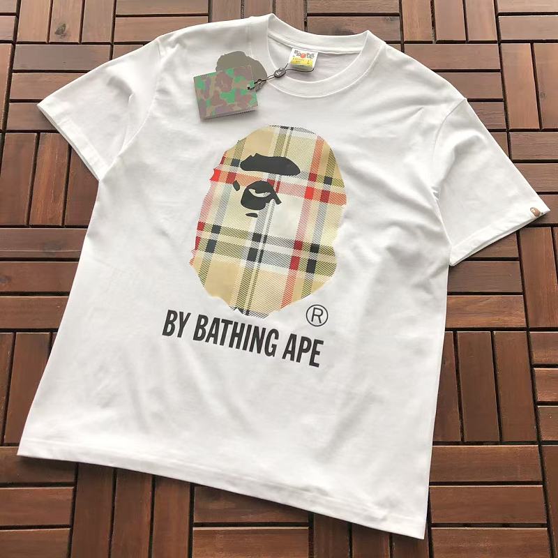 BAPE T-SHIRT 77072157 (im 185CM 70KG iwear size L in the photo)