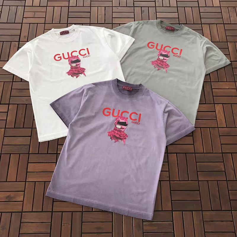 GUCCI T-SHIRT 77020408 (im 185CM 70KG iwear size L in the photo)