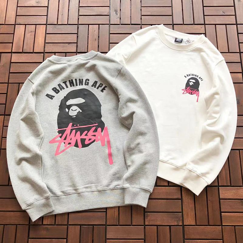 STUSSY&BAPE SWEATER 55012020