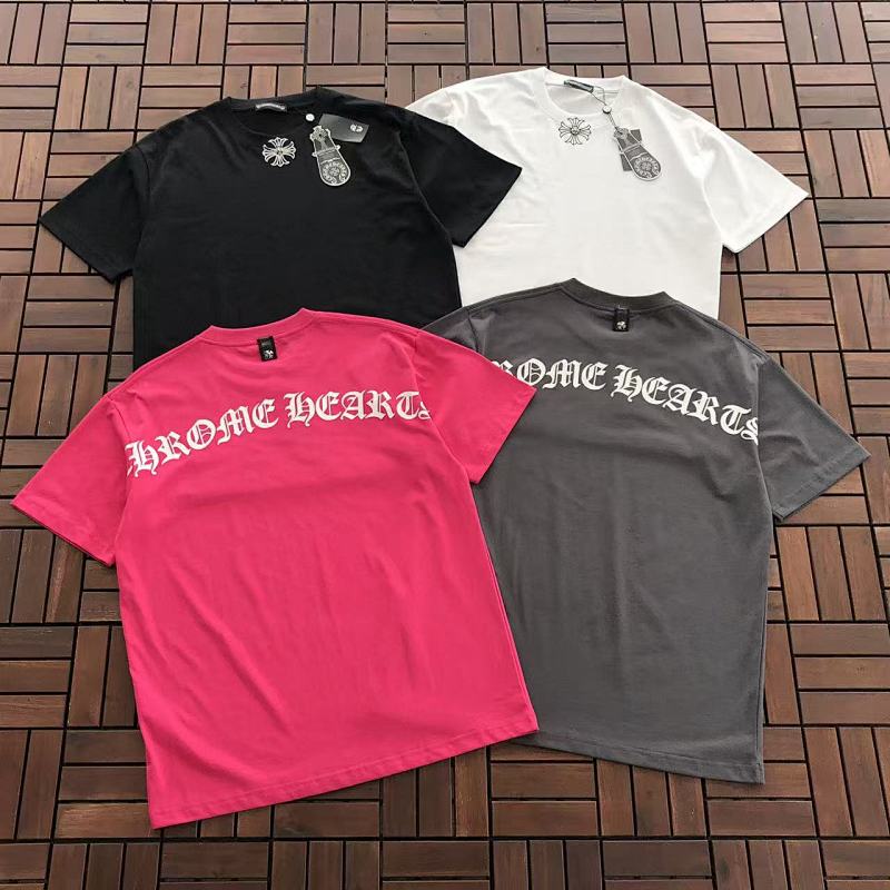CHROME HEARTS T-SHIRT 77041302 (im 185CM 80KG iwear size L in the photo)