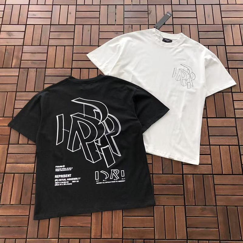 REPRESENT T-SHIRT 77083130 (im 185CM 70KG iwear size M in the photo)