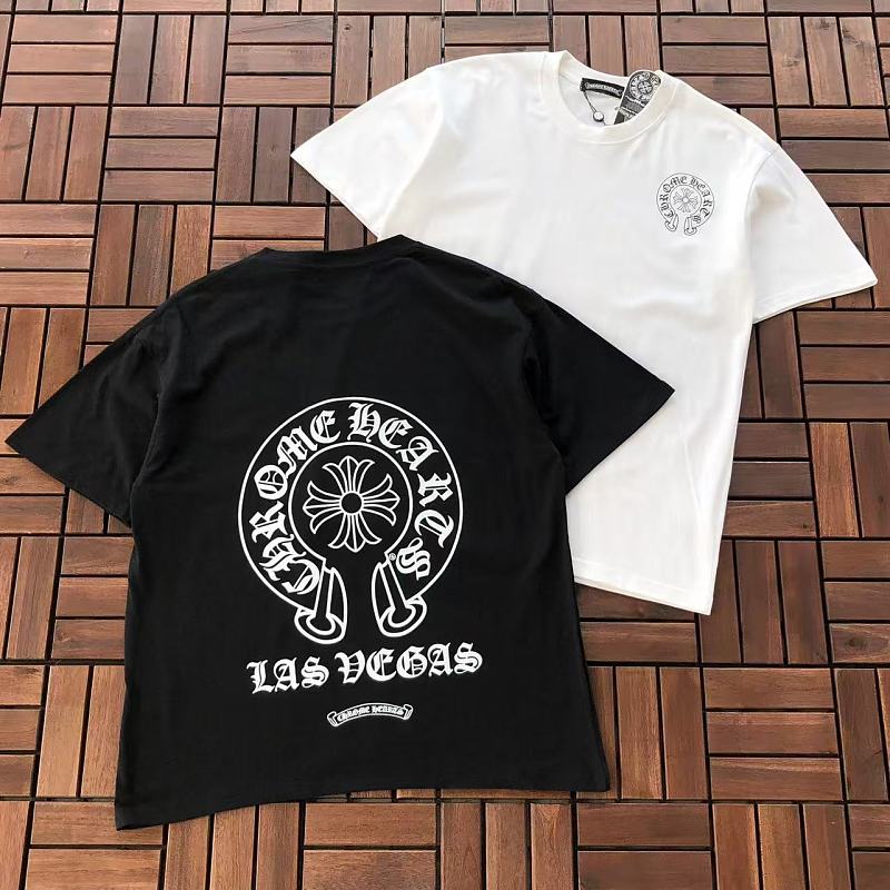 CHROME HEARTS T-SHIRT 77052641 (im 185CM 80KG iwear size M in the photo)