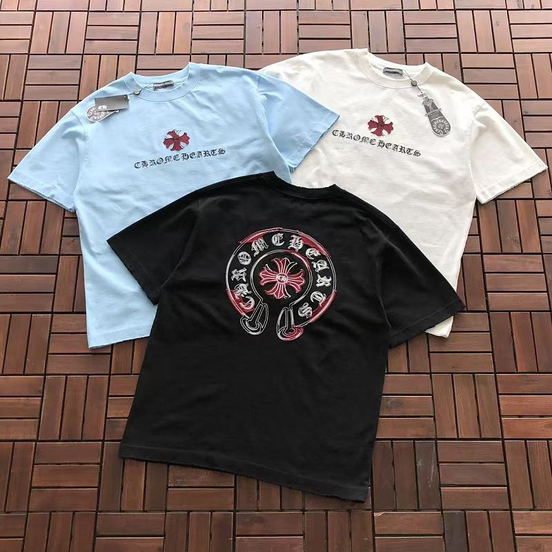 CHROME HEARTS T-SHIRT 55060118 (im 185CM 70KG iwear size M in the photo)
