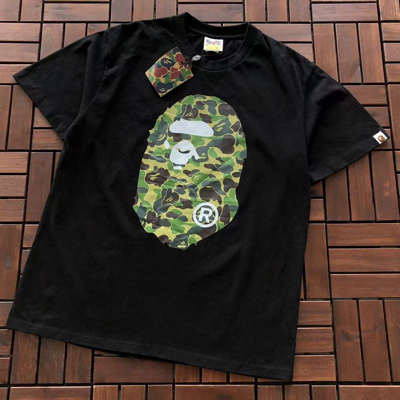 BAPE T-SHIRT 66072217 (im 185CM 70KG iwear size M in the photo)