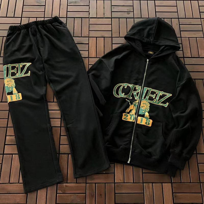 TOP PANTS CORTEIZ HOODIE TROUSERS 77032778 (im 185CM 80KG iwear size M in the photo)
