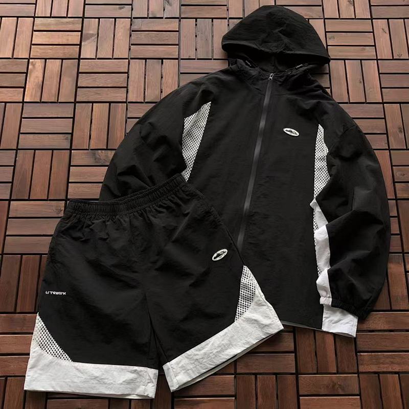 TOP PANTS CORTEIZ JACKET SHORTS 77032787 (im 176CM 58KG iwear size L in the photo)
