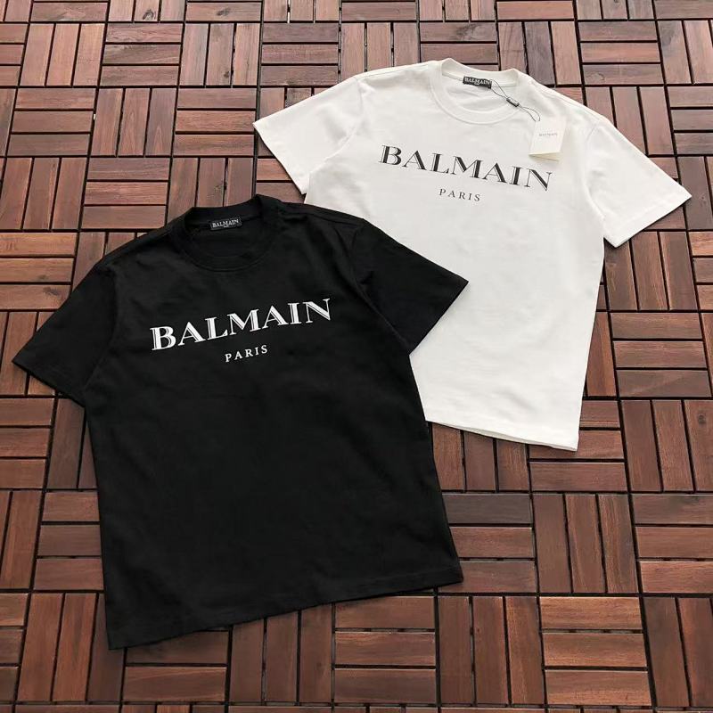 BALMAIN T-SHIRT 77031654 (im 176CM 58KG iwear size M in the photo)