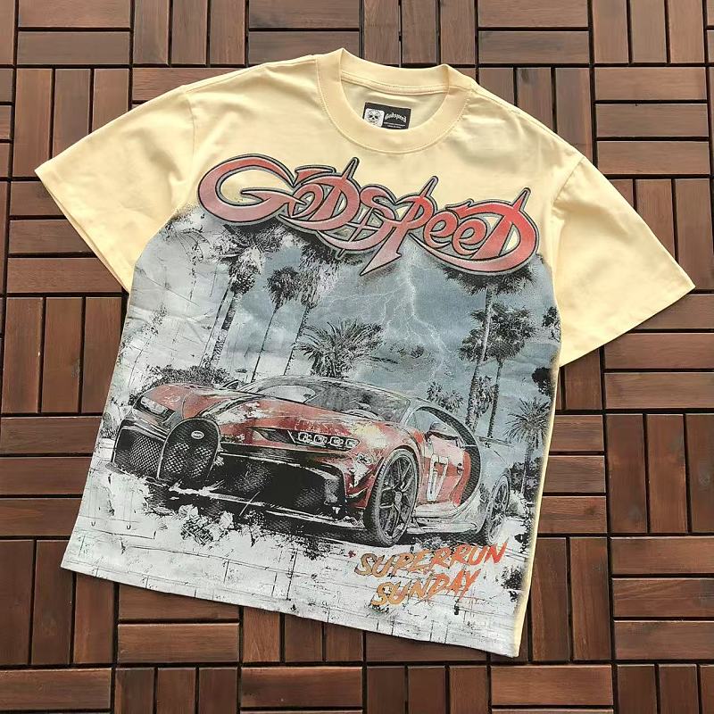 GODSPEED T-SHIRT 55042426 (im 185CM 80KG iwear size S in the photo)