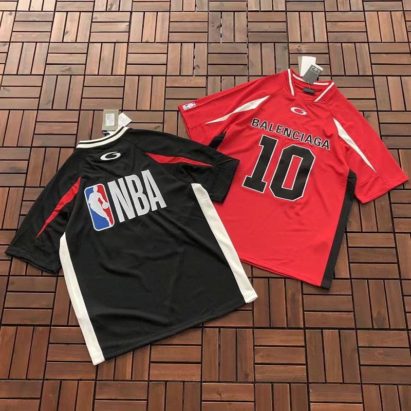 BALENCIAGA & NBA T-SHIRT 77052902