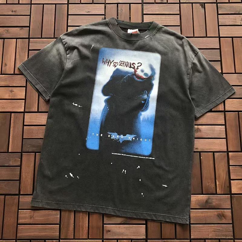 SAINT MICHAEL T-SHIRT 55020501 (im 176CM 58KG iwear size S in the photo)