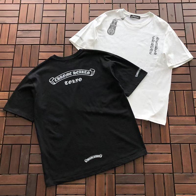 CHROME HEARTS T-SHIRT 77041023 (im 185CM 70KG iwear size M in the photo)