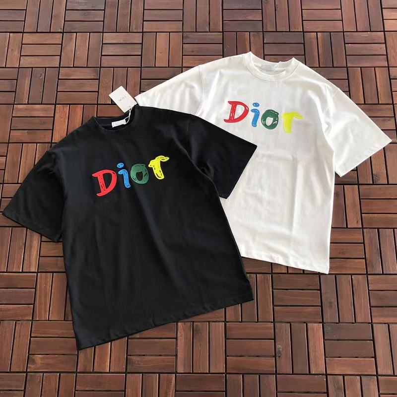 DIOR T-SHIRT 33112653 (im 180CM 68KG iwear size L in the photo)