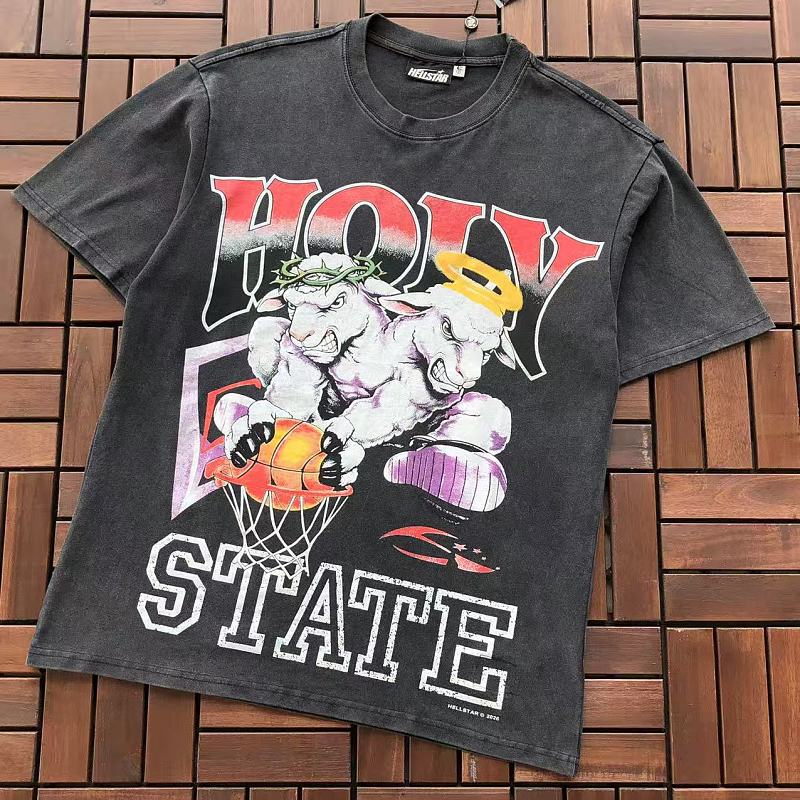 HELLSTAR T-SHIRT 55052535 (im 185CM 80KG iwear size S in the photo)