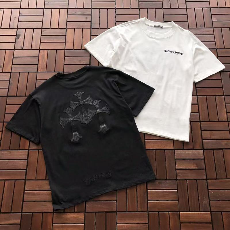 CHROME HEARTS T-SHIRT 77061511(im 185CM 70KG iwear size M in the photo)