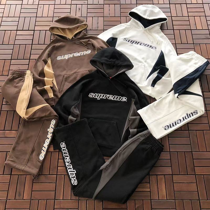 TOP PANTS SUPREME HOODIE TROUSERS FLEECE 77070659