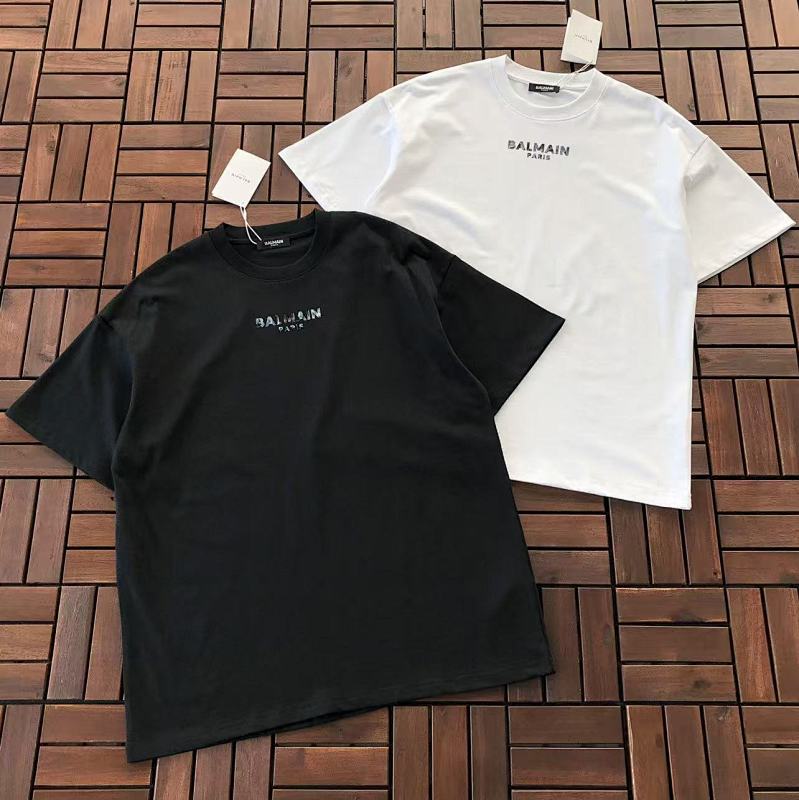 BALMAIN T-SHIRT 55011709 (im 185CM 80KG iwear size S in the photo)