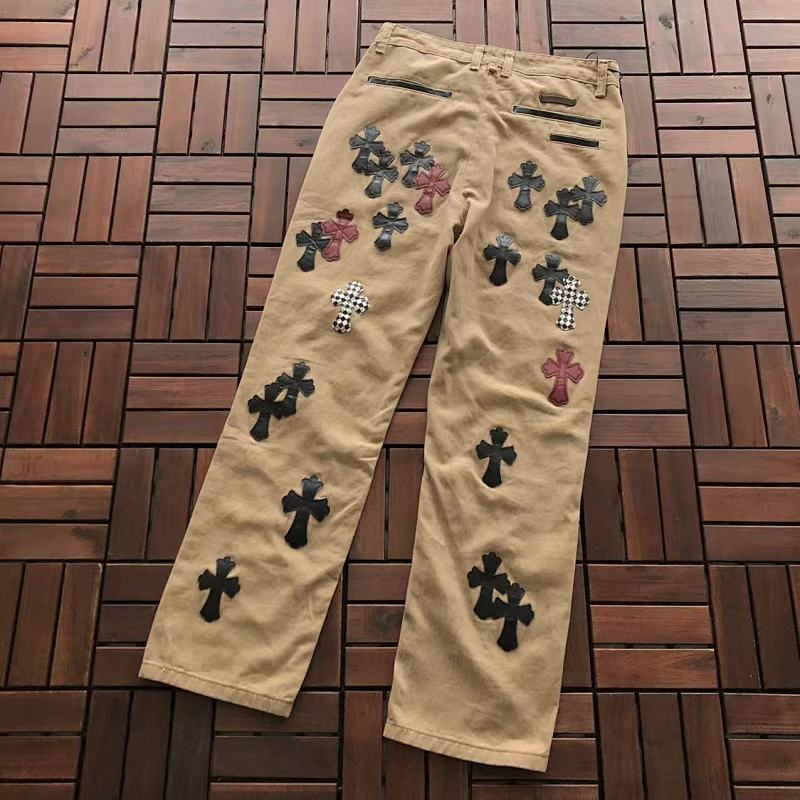 CHROME HEARTS JEANS 77040310 (im 176CM 58KG iwear size L in the photo)