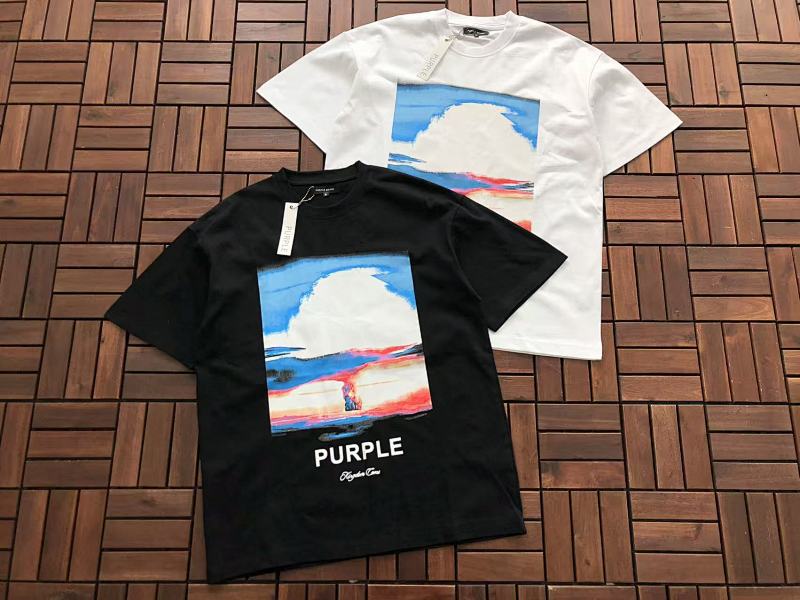 PURPLE BRAND T-SHIRT 33121013 (im 176CM 58KG iwear size M in the photo)