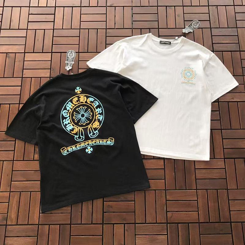 CHROME HEARTS T-SHIRT 77040805 (im 176CM 58KG iwear size M in the photo)