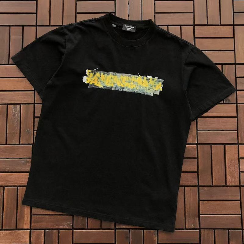 BALENCIAGA T-SHIRT 77042250 (im 185CM 80KG iwear size S in the photo)