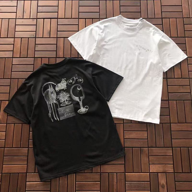 CARHARTT T-SHIRT 55020192 (im 176CM 58KG iwear size M in the photo)