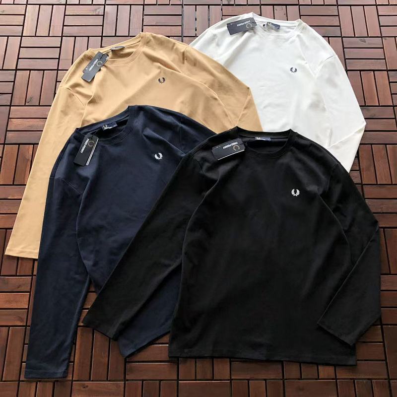 FRED PERRY LONG-SLEEVE FR 22082713 (im 180CM 68KG iwear size 2XL in the photo）