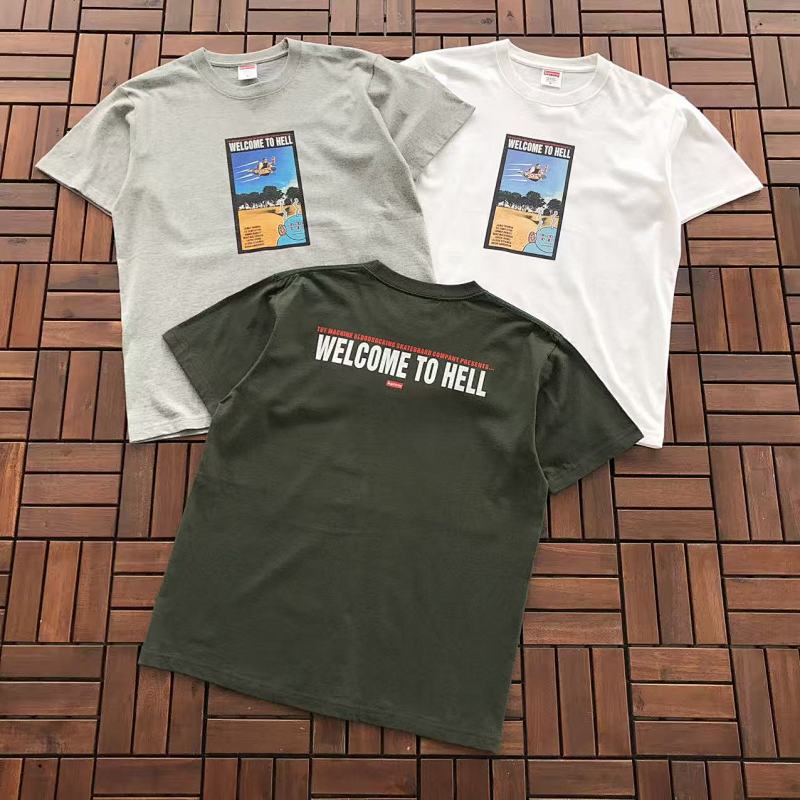 SUPREME & TOY MACHIN T-SHIRT 55032203 (im 176CM 58KG iwear size M in the photo)