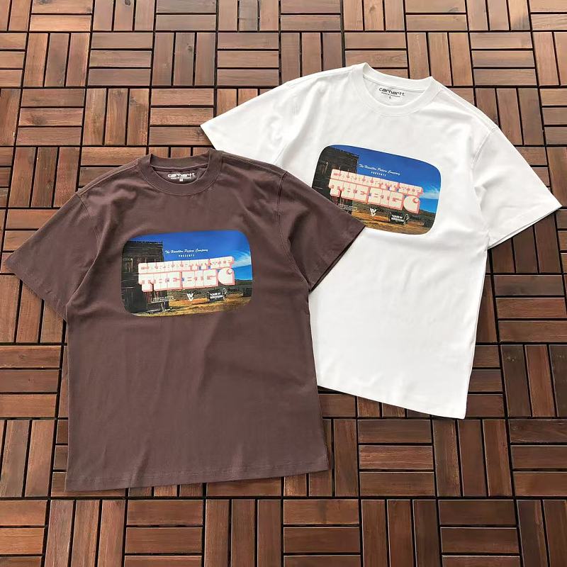 CARHARTT T-SHIRT 55041518 (im 185CM 80KG iwear size L in the photo)