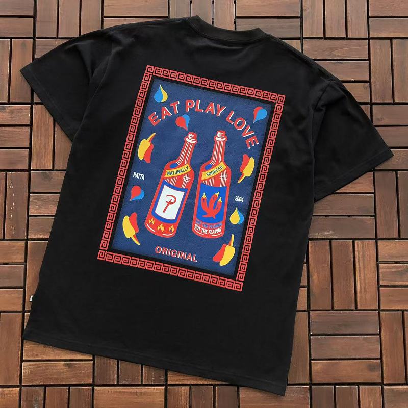 PATTA T-SHIRT 77051297 (im 185CM 80KG iwear size M in the photo)