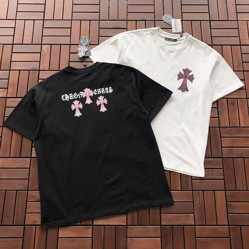 CHROME HEARTS T-SHIRT 66041620 (im 180CM 68KG iwear size XL in the photo)