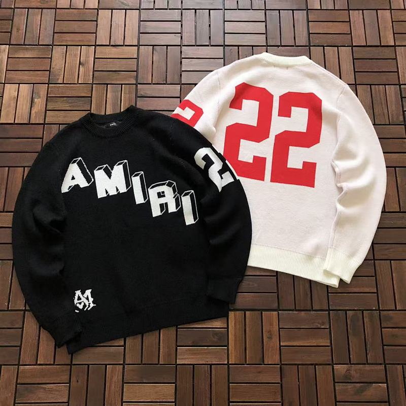 AMIRI SWEATER 77010925 (im 176CM 58KG iwear size M in the photo)