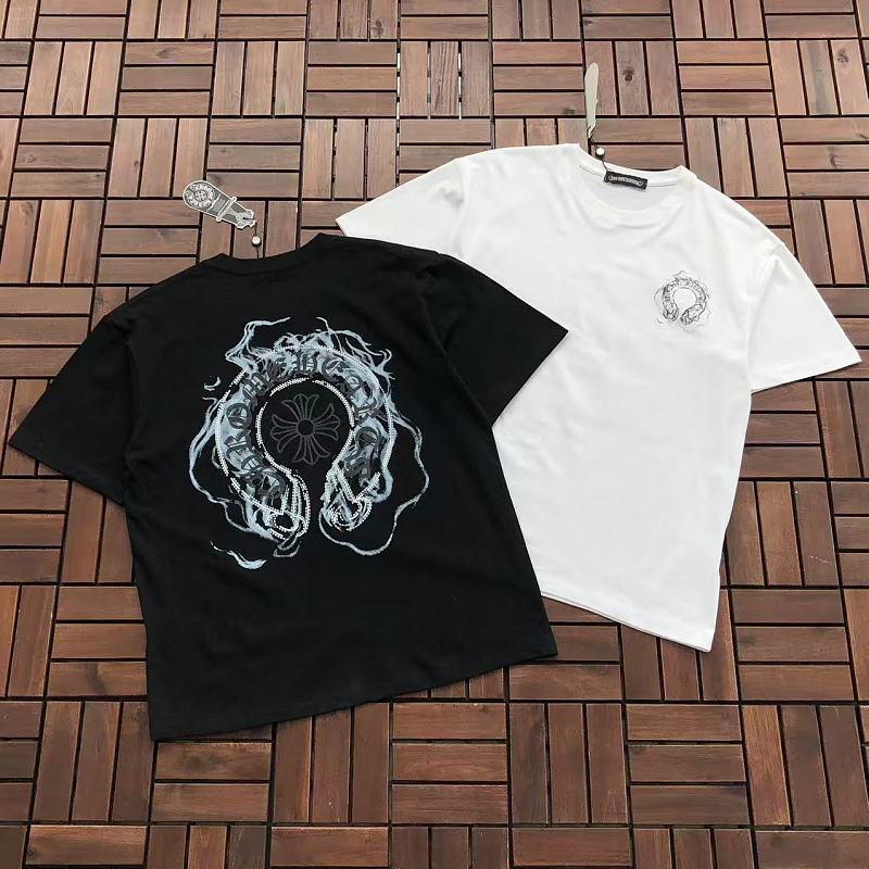CHROME HEARTS T-SHIRT 77081103 (im 185CM 70KG iwear size M in the photo)