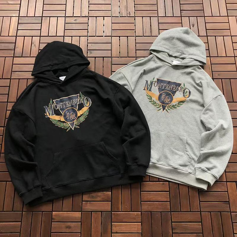 RHUDE HOODIE 77082849 (im 185CM 70KG iwear size XL in the photo)