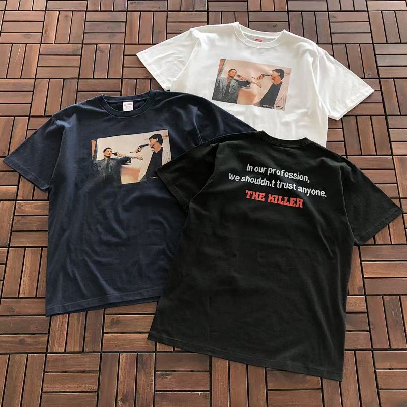 SUPREME T-SHIRT 11111068 (im 185CM 80KG iwear size L in the photo)